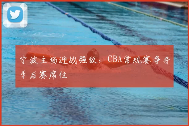宁波主场迎战强敌,CBA常规赛争夺季后赛席位
